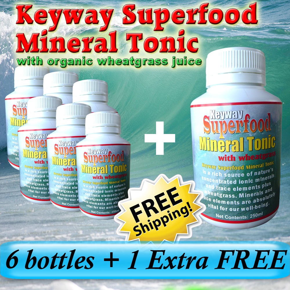 Keyway Superfood Mineral Tonic (1 Year Supply) - FREE SHIPPING!